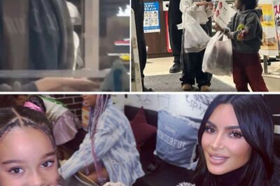 Kim Kardashian sent the kids to Tokyo to get away from the California Wildfires, also a chance for them to spend time with Kanye.