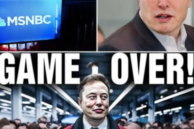 7 MINUTES AGO: Elon Musk announced that he has acquired MSNBC for $900 million to put an end to toxic programming.