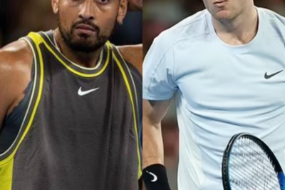 Nick Kyrgios has seven-word message for Jack Draper as Brit defends Jannik Sinner