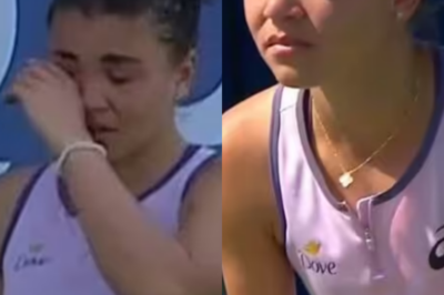 Jasmine Paolini bursts into tears during Dubai match as defending champion crashes out