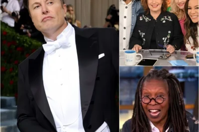 BREAKING NEWS: Elon Musk has called for a boycott of The View, calling it a “meeting place for stupid women.” The entire cast has since responded in outrage.