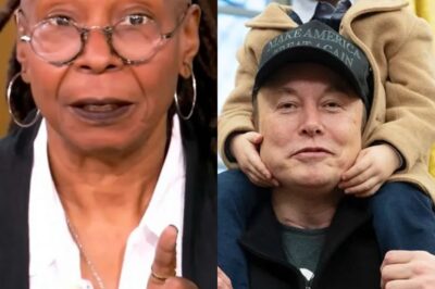 “Elon Musk’s Explosive Response to Whoopi Goldberg’s Comments About His Son—What Happened Behind the Scenes?”