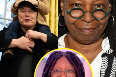 Whoopi Goldberg & ‘The View’ Cross the Line? LIVE TV Moment Humiliates Elon Musk’s 4-Year-Old Son! Musk Demands an Apology—But What Happens Next Shocks Everyone!