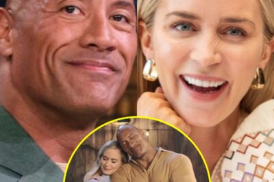 Emily Blunt, 41, sparks pregnancy rumours with Dwayne Johnson, 52, after recently being seen attending the Oscars together