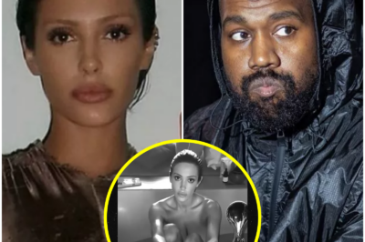 (B) Check out this photo she posted to Instagram on Monday … Bianca — AKA Kanye West’s wife — got totally nude as she posed for a pic on the floor inside a room with just a pair of stilettos on her feet.