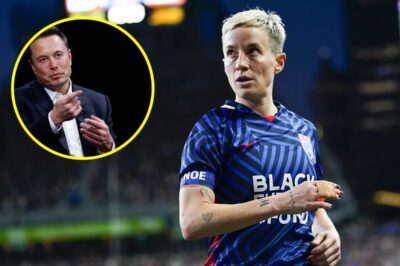 (B) Megan Rapinoe’s $100M Nightmare: Feud with Elon Musk Sparks Shocking Fallout!