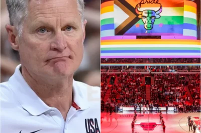 US men’s basketball coach Steve Kerr opposes Pride Night in the NBA: “The court is there to showcase talent, not wokeness,” and he will resign if Pride Night takes place