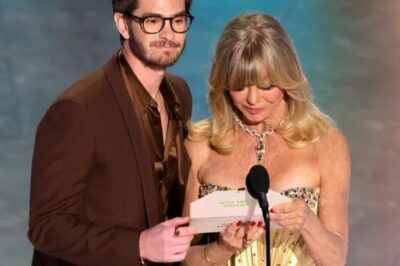 Andrew Garfield’s touching tribute to his mom with Goldie Hawn