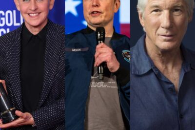 Richard Gere and Ellen DeGeneres Rush to Italy in Fear After Elon Musk’s 8 Startling Words Shake the Elite