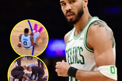 New Slow-Motion Footage Reveals Boston Celtics’ Jayson Tatum Enduring Horrific Injury—Fans and Teammates Left in Shock as Replay Shows Severity!