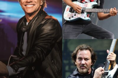 Rock Legends Unite: Eddie Vedder, Tom Morello, and Jon Bon Jovi’s Viral Selfies Ignite Springsteen Fever—Fans Stunned by Unprecedented Show of Solidarity