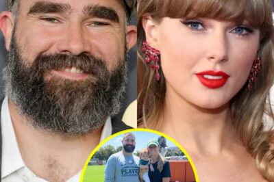 Jason Kelce Drops Bombshell: Taylor Swift’s Secret Meeting with Baby Finnley Revealed—NFL Star Confirms What Really Happened Behind Closed Doors!