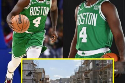Boston Celtics’ Jrue Holiday Invests Entire $4.6 Million Salary to Transform Homes into Shelters for Homeless Youth—A Game-Changer On and Off the Court