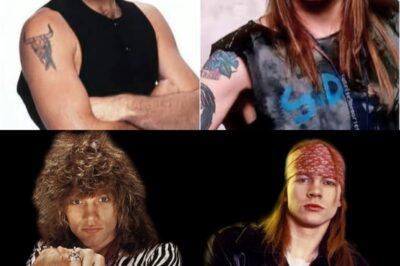 HEARTBEAT VS. WILDFIRE: The Unstoppable Legends of Jon Bon Jovi and Axl Rose—How Two Voices Shaped the Soul of Rock Forever