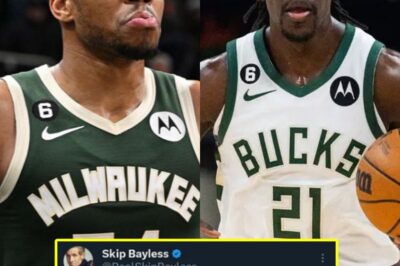 SKIP BAYLESS IGNITES FIRESTORM: “JRUE HOLIDAY IS BETTER THAN DAMIAN LILLARD”—A BOLD CLAIM THAT SHAKES THE NBA WORLD