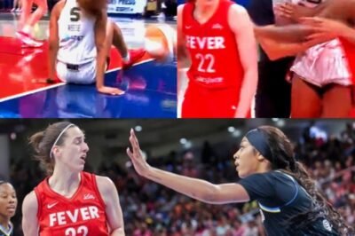 VIDEO: Angel Reese Was About To Knock Out Caitlin Clark After Dirty Foul Knocked Her To The Floor