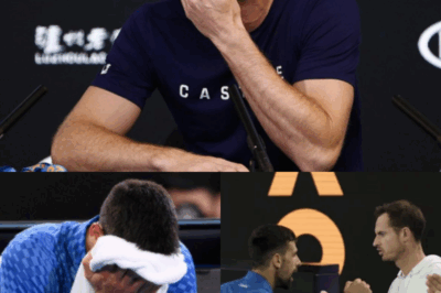 CONFIRMED: Coach Andy Murray is speechless after announcing and publicly revealing the sad reason why Novak Djokovic decided not to participate in the Rome Masters 1000, leaving fans mourning the legend. “We hope everyone can understand and support us…”