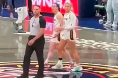 New Video Emerges Of Caitlin Clark’s Heated Confrontation With Ref After Controversial Ending To Fever-Liberty Game