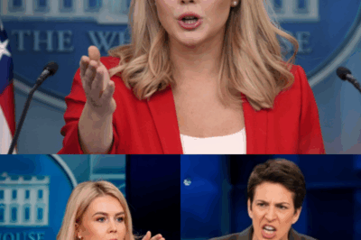 THIS JUST HAPPENED! Rachel Maddow DEMANDS Security to REMOVE Karoline Leavitt from the set after an explosive confrontation that left the studio in chaos! What bold remarks triggered Maddow to take such drastic action, and how did the situation spiral completely out of control? You won’t believe what went down!