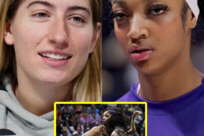 BREAKING: Kate Martin caused a stir on social media when she demanded that the WNBA organizing committee check the VAR and ban Angel Reese from playing for her unsportsmanlike act of punching Caitlin Clark in the head. “We must eliminate the dirty elements to make the game cleaner.”