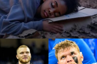 LATEST NEWS: Aidan Hutchinson of the Detroit Lions accidentally discovered a black girl sleeping under a bridge. When he discovered the reason, Aidan Hutchinson burst into tears because…