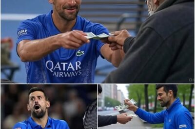 BREAKING: TENNIS star Novak Djokovic donated his entire $5.4 million prize money and endorsement deal to charities and homeless relief. What he did next left everyone in awe.