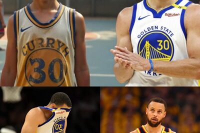 Golden State’s Steph Curry Spots Young Fan in Tattered Jersey—NBA Superstar’s Unbelievable Next Move Leaves Arena in Tears, Sparks Nationwide Uproar! Heartwarming Moment Caught on Camera Goes Viral as Curry’s Generosity Changes Boy’s Life Forever—You Won’t Believe What Happens Next!