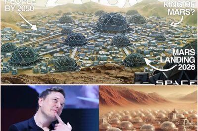 BREAKING NEWS: Elon Musk’s FUTURE CITY ON MARS is expected to have 1 billion people living in 2050 with many amenities never seen before on EARTH
