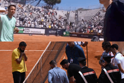 Rome in Shock: Italian Open Thrown Into Chaos as Player Collapses Mid-Match—Emergency Response Halts Tournament, Fans and Stars Left Stunned—What Really Happened on the Court?