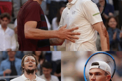 Alexander Bublik defeated Jack Draper at ROLAND-GARROS and spoke EMOTIONAL words that led Jack Draper to an INCREDIBLE reaction, leaving the fans present speechless at the surprising attitude of the British player.