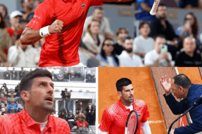 Novak Djokovic Unleashes Explosive Fury at Roland Garros—Shocking On-Court Meltdown Over Rain-Soaked Chaos Sparks Worldwide Uproar! Tennis Icon’s Heated Showdown With Umpire Leaves Fans and Experts Reeling—Find Out the Jaw-Dropping Details Behind the Outburst That’s Dominating Headlines Across the Globe!
