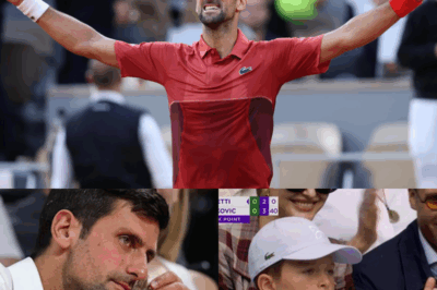“I’M A FATHER, NOT A PLAYER,” says Novak Djokovic, who considers coaching his children an “interesting motivator.”