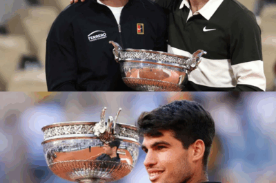 Carlos Alcaraz caused a storm of emotion with his 12-word bold statement to coach Juan Carlos Ferrero, bringing tears to his eyes and touching the hearts of fans: “I am so grateful to have you as my coach. I hope everyone joins us.”