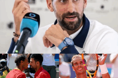 Djokovic sent a moving message to his friend and worthy rival, Rafa Nadal, which provoked a wave of emotions among the fans and left Rafa unable to hold back his tears.