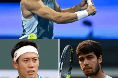 Carlos Alcaraz sparked a heated debate by declaring that his rival, Kei Nishikori, “is just faking an injury,” just after the Japanese player was forced to withdraw from Roland-Garros due to a serious injury that prevents him from competing. Kei Nishikori’s reaction was swift and surprised many with its frankness and forcefulness.