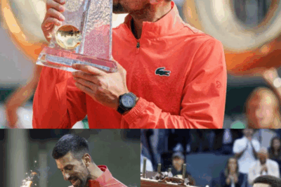 Unforgettable moments after the Geneva Open victory: Djokovic threw a memorable birthday party alongside his triumph, prompting many fans to chant “YOU’RE THE GOAT IN OUR HEARTS.”