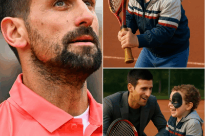 BREAKING: Abandoned by wealthy family at birth because of a dark spot on his face — What Novak Djokovic did next completely changed a child’s life…. Moved fans to tears…😭