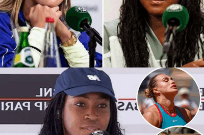 Madrid Open Scandal Erupts: Coco Gauff Reduced to Tears After Racist Media Insult—Aryna Sabalenka’s 8-Word Statement Stuns the World and Sends Shockwaves Through International Press—What Did She Say That Changed Everything?