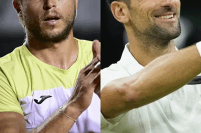 SHOCKWAVES AT WIMBLEDON: Alexandre Müller’s Mysterious 10-Word Message to Djokovic Leaves Fans in Frenzy—What Did He Say That Stunned the Tennis World? Full Story Inside—You Won’t Believe the Bold Move Before Their Epic Showdown!
