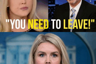 SH*CKING: Karoline Leavitt Kicked Off Jimmy Kimmel in EPIC Live TV Moment!