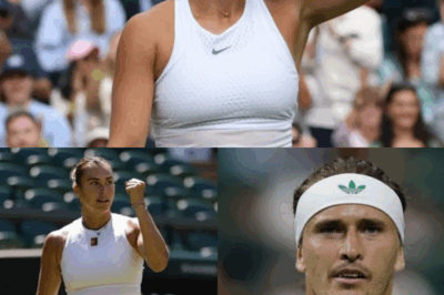 SHOCKWAVES AT WIMBLEDON: Aryna Sabalenka’s 15-Word Message to Zverev Leaves Fans Stunned—Alexander Zverev Breaks Down in Tears After Emotional Public Response! What Did Sabalenka Say That Moved the Tennis Star? Find Out the Stunning Details Inside!