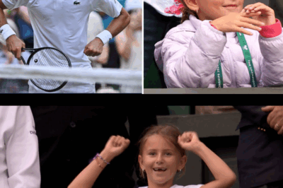 HEARTWARMING: Novak Djokovic’s daughter Tara steals the spotlight with her dance moves as she showcases an adorable family tradition at Wimbledon