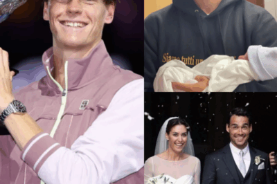 GOOD NEWS: Jannik Sinner Surprises Italian Fans With a Heartfelt Message and Special Gift for Fellow Tennis Star Fabio Fognini as His Family Prepares to Welcome a New Member—Promising, “Don’t Worry, I’ll Bring the Wimbledon Trophy to Italy!”