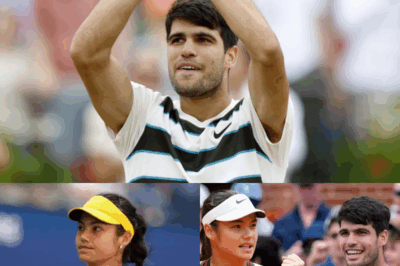 “I believe in you. Give it your all—no matter the outcome, I will always be proud of you.” Before Carlos Alcaraz stepped onto the court for his crucial match, his girlfriend, filled with love and encouragement, held his hand and spoke these words, moving him to tears.