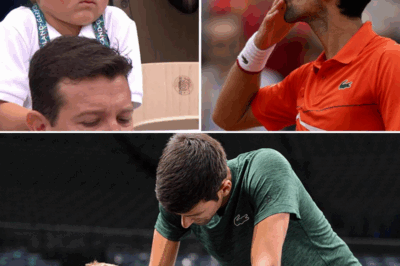 BREAKING NEWS: During his match against Miomir Kecmanovic, Novak Djokovic’s son made an unexpected gesture toward his father that surprised everyone. Immediately after, Djokovic was overcome with emotion and ran to embrace his son, leaving the crowd wondering what had just happened.