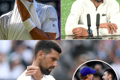 “A Real Struggle for Me Physically” — Novak Djokovic Reflects in Post-Match Press Conference After Semi-Final Loss to Italian World No.1 Jannik Sinner on Centre Court at Wimbledon 2025.