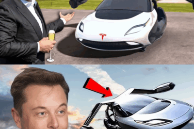 Elon Musk Unveils Tesla’s First Flying Car Prototype, Showcasing a Groundbreaking Blend of Electric Propulsion and Advanced Aeronautical Technology; The New Vehicle Promises to Transform Transportation With Seamless Driving-to-Flying Capabilities, Autonomous Navigation, and AI-Driven Safety for Faster, Safer, and Greener Travel.