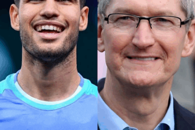 BREAKING NEWS: After Jannik Sinner, Apple billionaire Tim Cook stuns the sports world by offering tennis star Carlos Alcaraz a $245 million contract—if he promotes the new iPhone line and uses it during Wimbledon. Alcaraz’s 8-word response leaves everyone speechless.