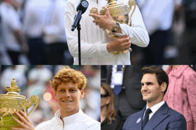 Roger Federer stuns the world with blunt comments about Sinner: “What’s happening to Sinner is a crime against tennis. How can someone be so cruel and abandon a 23-year-old carrying his nation’s hopes?” His ten-word warning sparked global controversy—Sinner’s response came within five minutes!