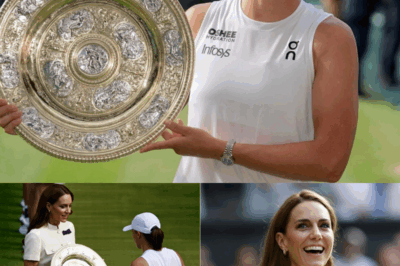 WIMBLEDON SHOCK: Iga Świątek stunned the world by refusing to stand next to Princess Kate at the Awards Ceremony, declaring, “I will never stand next to her for a special reason…” Princess Kate’s 11-word response reportedly left Świątek in tears and the tennis world in disbelief.